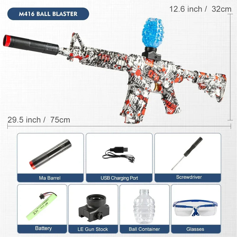 ARMA DE GEL ELÉTRICA AUTOMÁTICA - M416