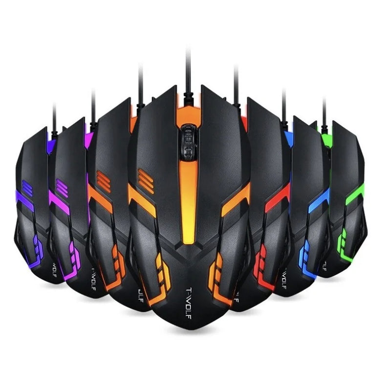 MOUSE GAMER ALFA 3200DPI RGB - JX M20