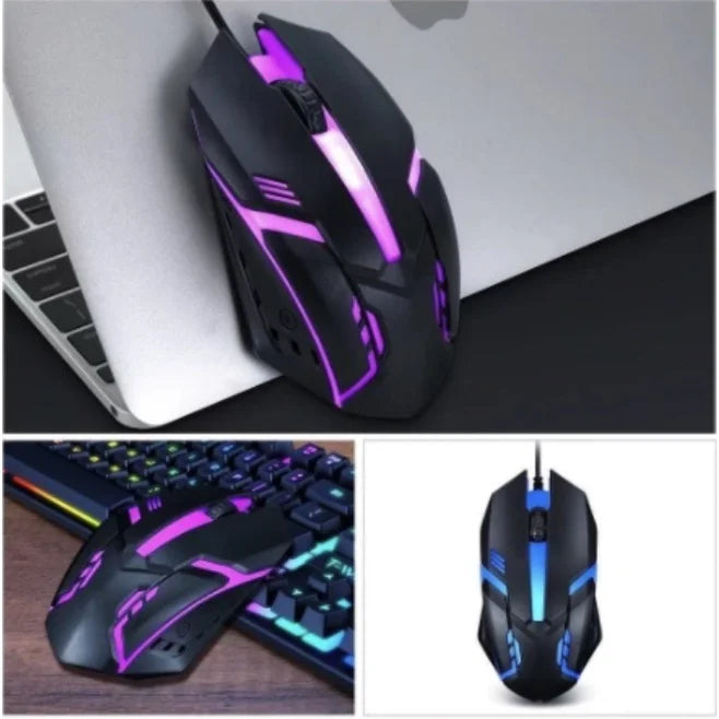 MOUSE GAMER ALFA 3200DPI RGB - JX M20