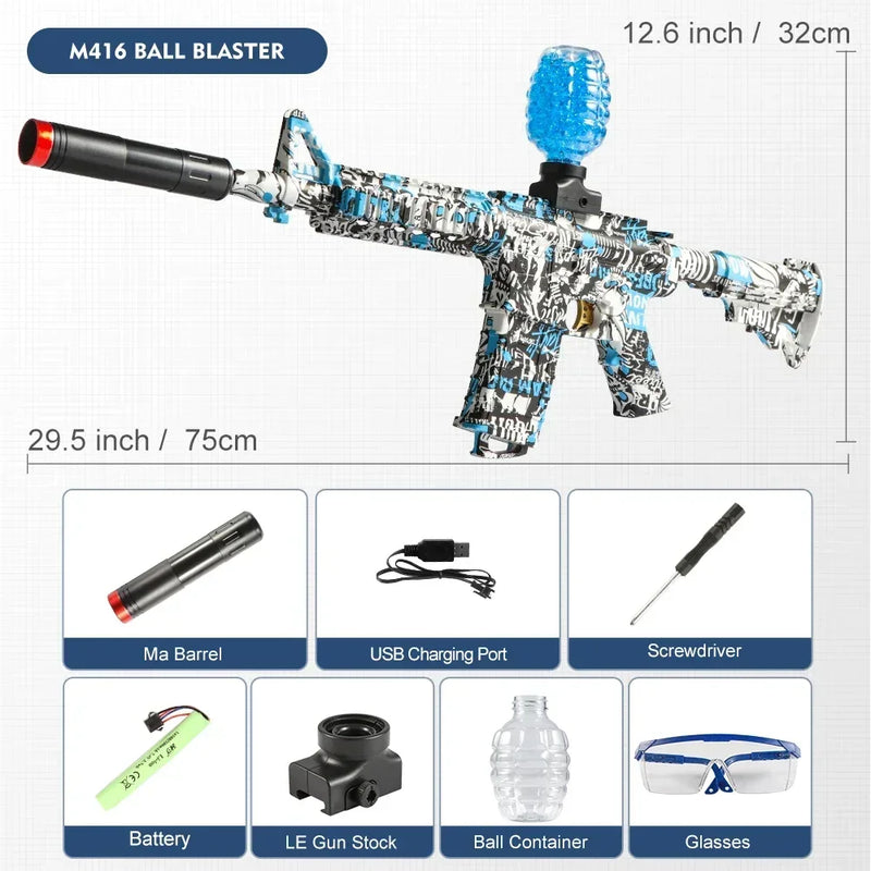 ARMA DE GEL ELÉTRICA AUTOMÁTICA - M416