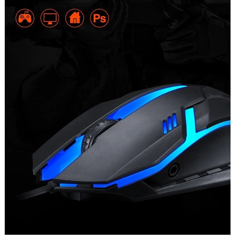 MOUSE GAMER ALFA 3200DPI RGB - JX M20