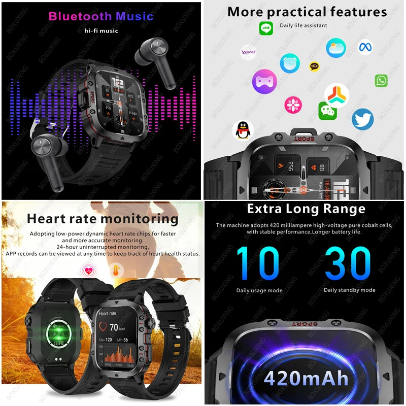 SMARTWATCH XIAOMI RUGGED - ESPORTIVO