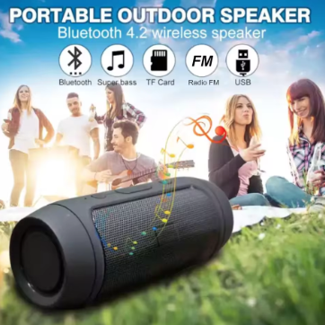 CAIXA DE SOM SPEAKER PORTÁTIL BLUETOOTH - AL 007